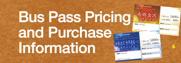 Bus Pass Pricing and Purchase Information
