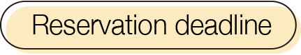 予約締切日