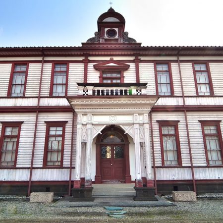 旧富山県立農学校本館　巖浄閣
