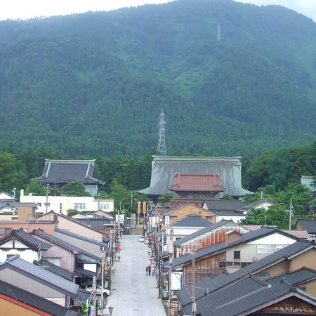 瑞泉寺門前町の町並み（八日町通り）