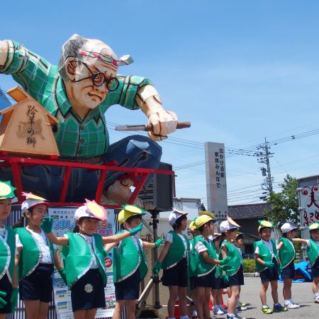 だまし川のほたるとかっぱ村祭り