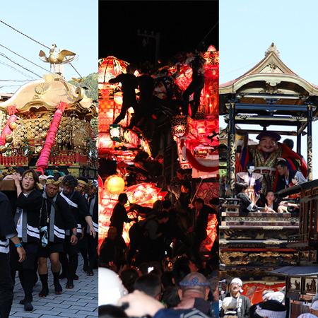 5月初旬、南砺は「祭り」に染まる