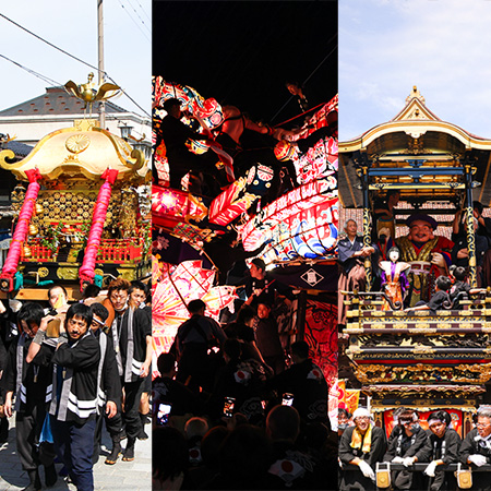 5月初旬、南砺は「祭り」に染まる