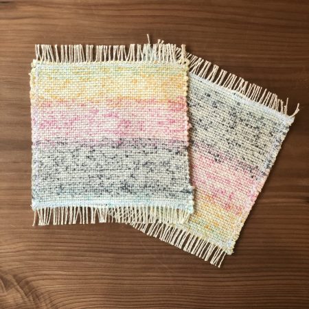 麻布の織り物体験　コースターorランチョンマット- weaving experience –
