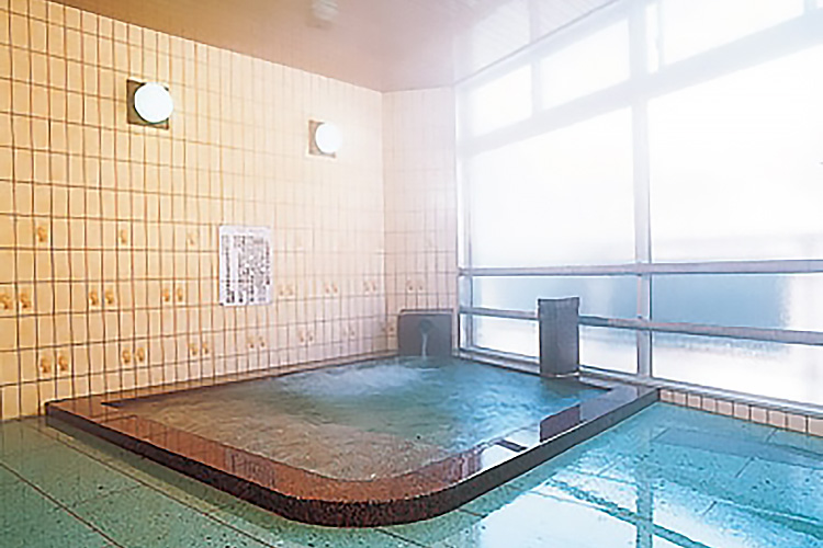 川合田温泉　浴室