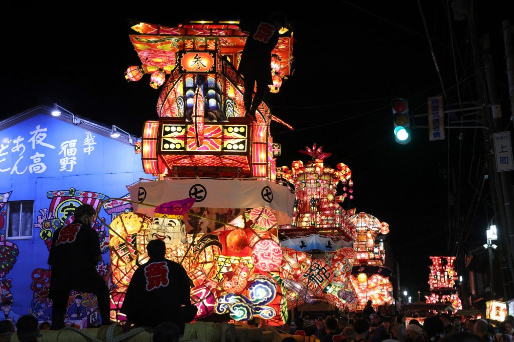 春の南砺を熱くする！「福野夜高祭」 特別観覧プランのご案内