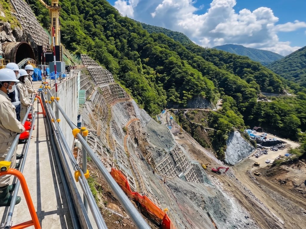 【ダムマニア必見！！】巨大インフラの裏側へ！国土交通省・利賀ダム建設現場潜入ツアー